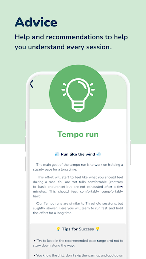 Screenshot of Flit Run - Running Coach