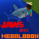Jaws and Megalodon Addon MCPE icon