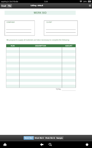 App preview