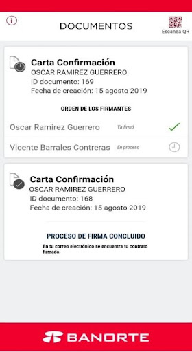 Android application FAD Banorte Derivados screenshort