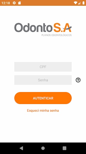 Android application Odonto SA Associado screenshort