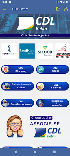 Android application CDL-Betim screenshort
