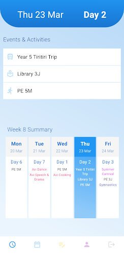 Android application SchoolHero screenshort