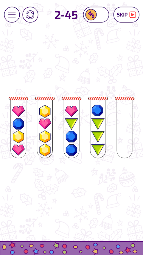 Bubble Sort Color Puzzle Gameのおすすめ画像3