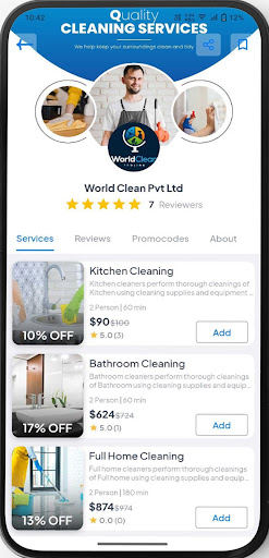 Android application Local Fix Provider screenshort