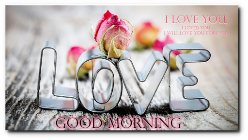 Android application Good Morning until Night Love screenshort