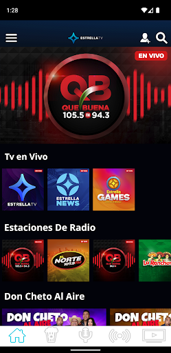 Android application EstrellaTV: TV en Español screenshort