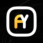 Cover Image of Baixar Aline Yellow: linear icon pack 1.3.4 APK