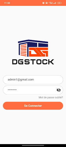 Android application DGStock screenshort