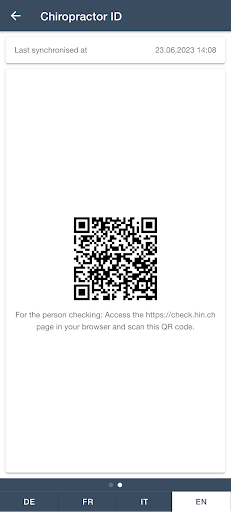 ChiroCH Screen 3