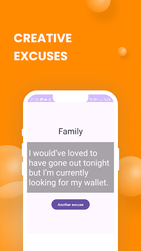 Excuser Screen 3