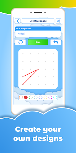 GeoBoard relaxing puzzle game drawing lines shapes  screenshots 3