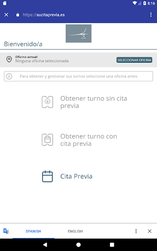 Cita Previa OAR Avilés Screen 3
