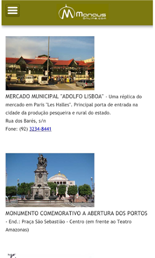 Manaus Online Screen 3