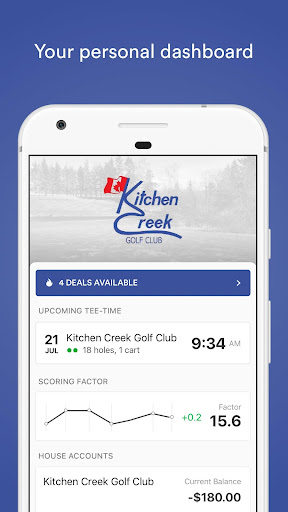 Kitchen Creek Golf Screen 2