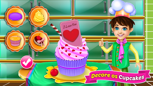 Jogos de Culinária super bolo Jogos de Meninas::Appstore for  Android