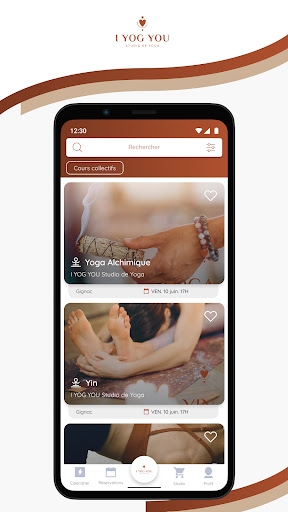 I YOG YOU Studio de Yoga Screenshot 1 - AppWisp.com