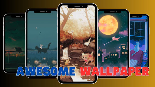 Aesthetic Cool Cat Wallpaper