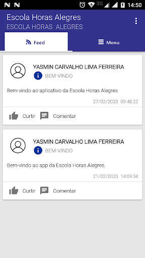 Escola Horas Alegres Screen 2