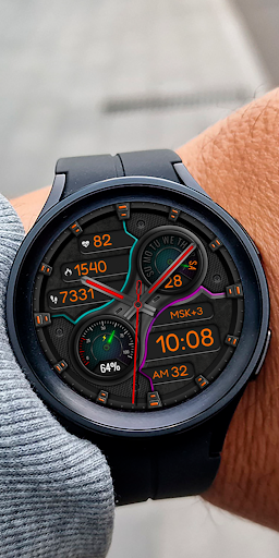Hybrid VANTUR WD100 Watch face