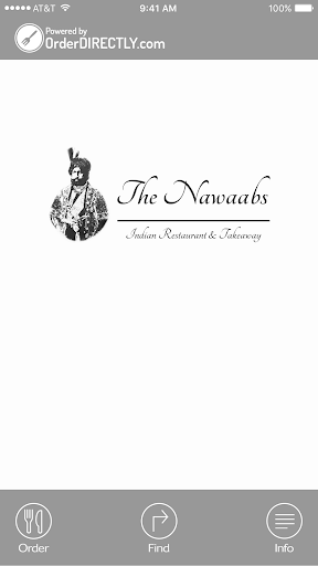 Android application The Nawaabs Indian Restaurant screenshort