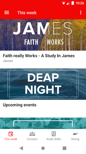 Android application Doxa Bible Church screenshort