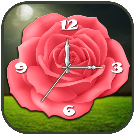 Rose Clock Live Wallpaper logo