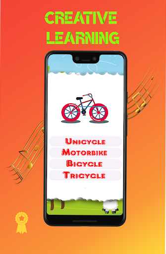 Android application Kids Quiz Animation screenshort