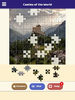 Castles of the World Puzzle