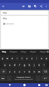 Hungarian for AnySoftKeyboard Unknown