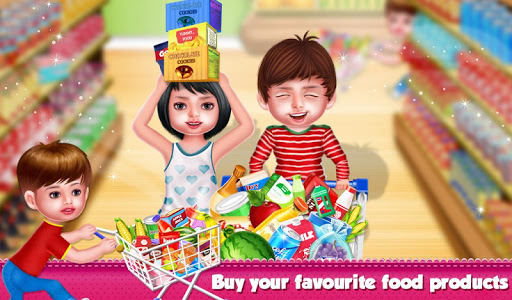 Android application Aadhya's Supermarket Games screenshort