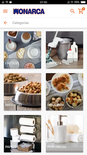 Monarca App Screen 2