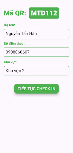 Check-in sự kiện XSPIN