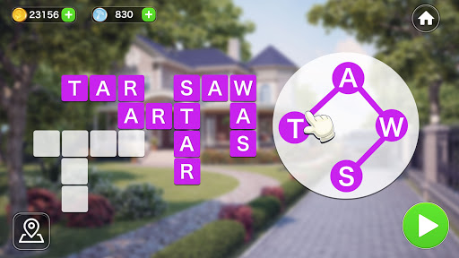 Word & Makeover: Word Crossy & Home Design  screenshots 12