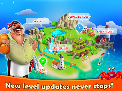 Seafood Chef Mod APK 2022 [Unlimited Money/Gold] 4