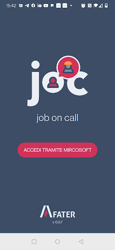 Android application App JOC screenshort