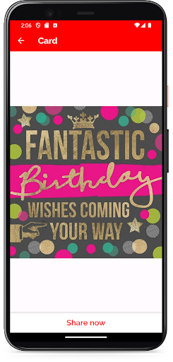 Birthday - Christmas GiftCard Screen 2
