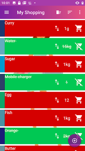 Grocery Shopping List - Free A