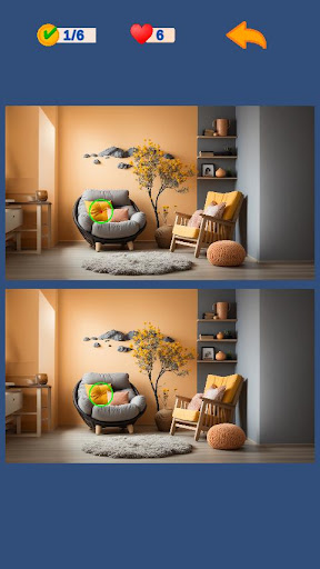 Android application Difference Finder screenshort