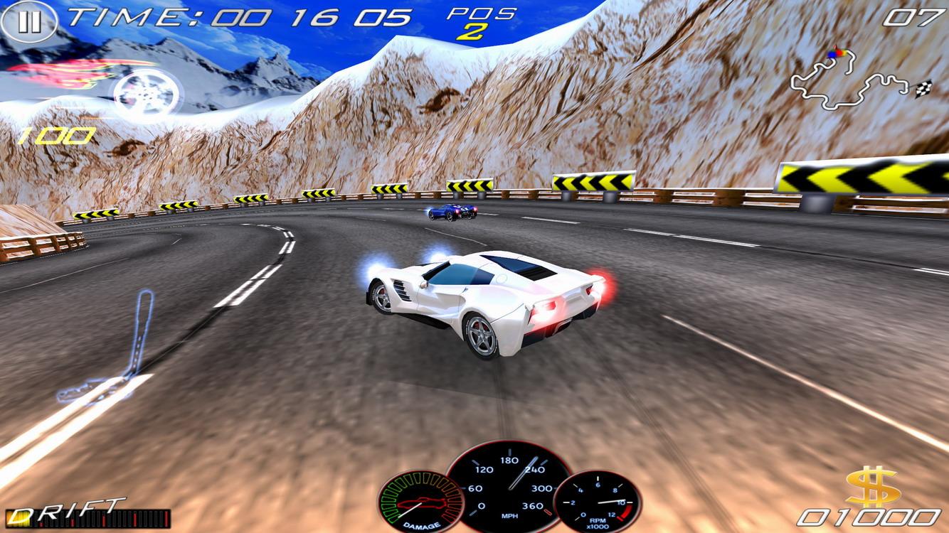 Android application Speed Racing Ultimate 3 screenshort
