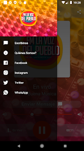 Screenshot 2 Fm La Voz Del Pueblo android