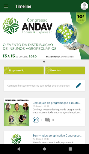 X Congresso ANDAV Screen 2
