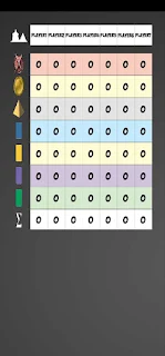 Scoresheet App for Harmonies