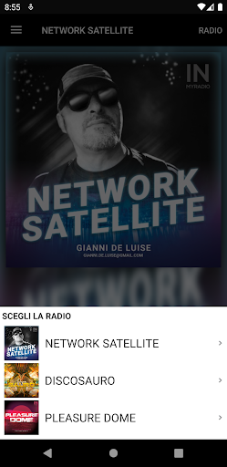 Android application INmyradio screenshort