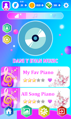 Dani y Evan Piano Tiles - Screenshot 1