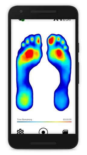 Android application Foot & Gait Field screenshort