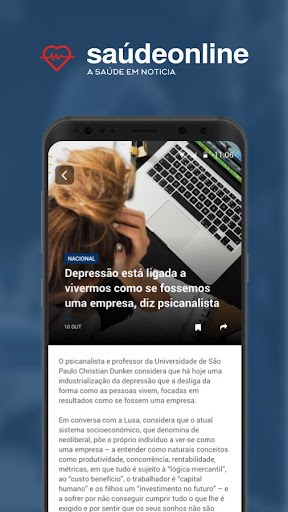 SaúdeOnline.pt Screen 2