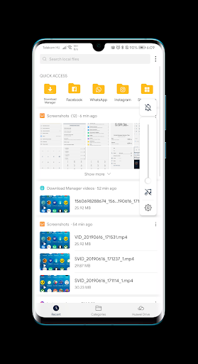Minimal White EMUI 9.1 Theme for Huawei/Honor