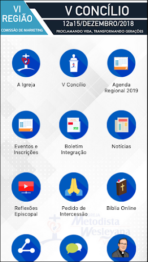 Android application IMW - 6ª Região screenshort