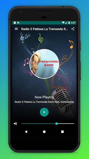 Android application TresPatines Radio Online App screenshort